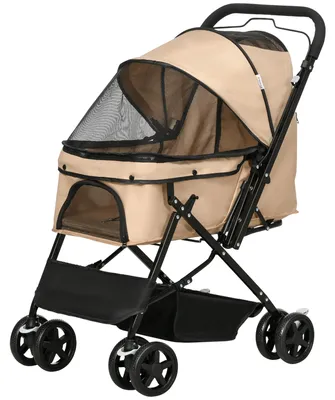 Obrázek produktu pro PawHut – kočárek pro malé psy a kočky, Pet Stroller Oxford