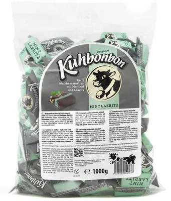 Produktbild von Kuhbonbon Mint Lakritz 1kg