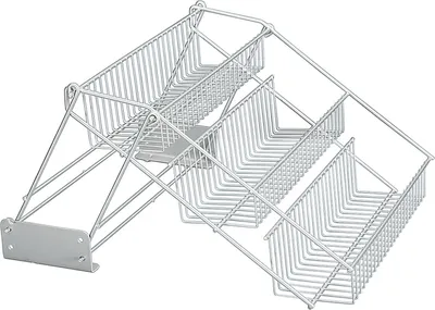 Obrázok produktu pre Metaltex Up and Down Rekje 33x28x22 cm Zilver