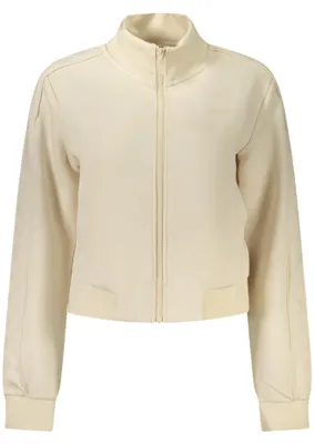Produktbild von Damen Sweatshirt mit Reißverschluss Beige - Modern & Stilvoll