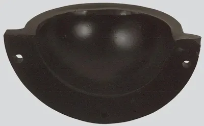 Produktbild von Balleinwurfschale Standard Hartplastik PVC, schwarz