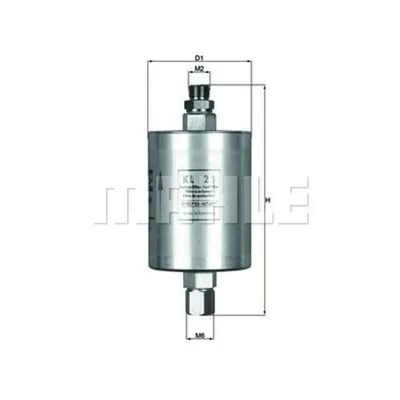 Produktbild von Mahle Kraftstofffilter für Porsche 911 924 928 944 959