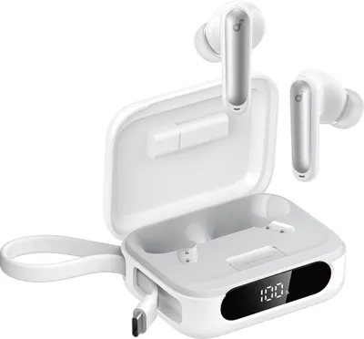 Image de Anker soundcore P41i - Blanc (MFI), True Wireless Stereo (TWS), Appels/Musique/Sports/Tous les jours, Casque, Blanc