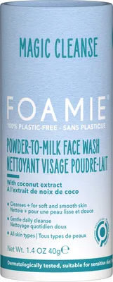 Produktbild von Foamie - Powder to Milk Face Wash Magic Cleanse - Mycí pudr na obličej 40.0g