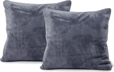 Zdjęcie produktu dla Zestaw poszewek mikrofibra 45x45*2 grafit DecoKing