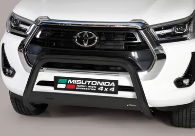 Obrázek produktu pro J&J Automotive | Přední rámy pro Toyota Hilux 2021-up 63mm černý