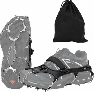 Immagine prodotto di Artigli di ghiaccio per scarpe Nero S