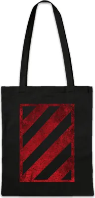 Produktbild von Urban Backwoods Red Black Hazard, Stofftasche, Farbe: Schwarz