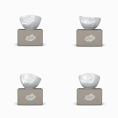 Produktbild von Fiftyeight Schalen-Set 4-tlg. 500 ml Nr 001 weiß Müslischalen