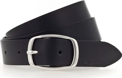 Produktbild von MUSTANG Leder Gürtel Leather Belt 3.0 W110 Black schwarz