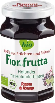 Produktbild von Rigoni di Asiago Aufstrich Holunder mit Holunderblüten 250g