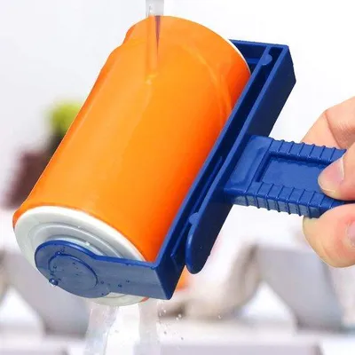 Produktbild von Famanu Fusselrolle 11,5 m wiederverwendbar - Dunkelblau