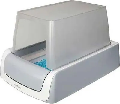 Zdjęcie produktu dla Automatyczna Kuweta Samoczyszcząca PETSAFE ScoopFree 1.5, Z Pokrywą, 71.12 cm x 29.69 cm x 51.75 cm, System Jednorazowy