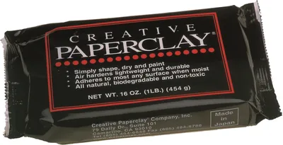 Produktbild von Paperclay Modelliermasse weiss (450 g)