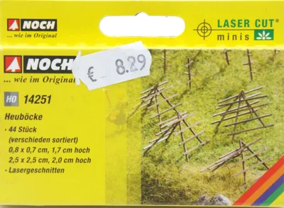 Produktbild von Noch 14251 Heuböcke Spur H0 in
