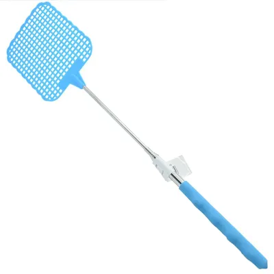 Produktbild von Fliegenfänger in verschiedenen Farben 70 cm Teleskopfliegenklatsche