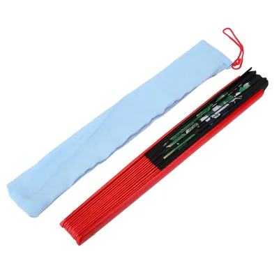 Immagine prodotto di Tai Chi arti marziali Kung Fu Bamboo Silk Fan mano destra Wushu danza pratica formazione (nero)