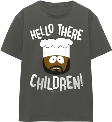 Immagine prodotto di South Park - Maglietta "Hello There Children" per uomo/donna Unisex TV15957 (L) (Charcoal)