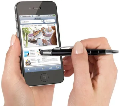 Produktbild von Wedo Touch Pen MINI, Universal, Universal, Schwarz