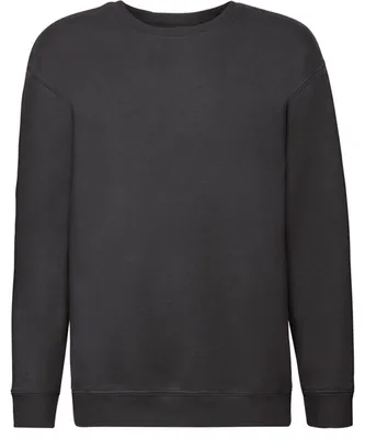 Produktbild von Fruit of the Loom - "Premium" Sweatshirt für Kinder angesetzte Ärmel FK2320 (164-170) (Schwarz)
