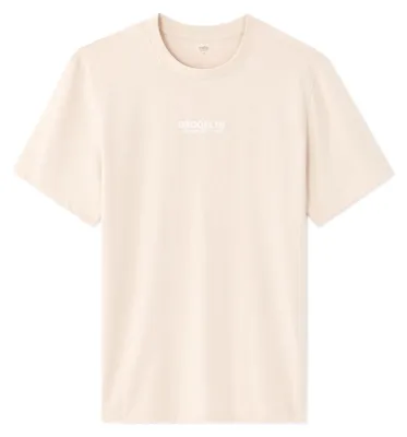 Produktbild von Celio Herren T-Shirt Nexity, Farbe Beige, Größe M, aus 100% Baumwolle