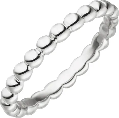 Produktbild von Gr. 52 Damen Ring Kugel 925 Sterling Silber Kugelring