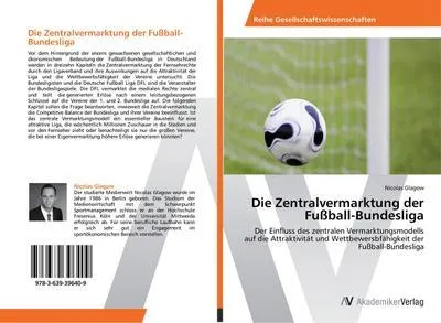 Produktbild von Die Zentralvermarktung der Fußball-Bundesliga