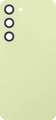 Image de Clappio, couvercle de batterie de rechange avec adhésif pour Galaxy S23, vert citron