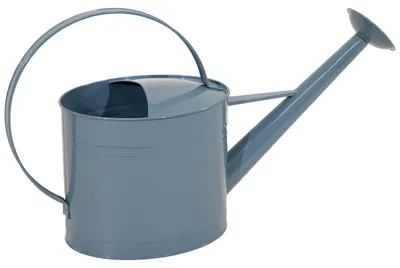 Produktbild von Mega Collections Gieskanne Retro - Metall - blau - 7 Liter - 47 x 36 cm