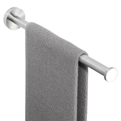 Immagine prodotto di Portasciugamani da bagno - Barra portasciugamani in acciaio inossidabile - 30 cm - Spazzolato