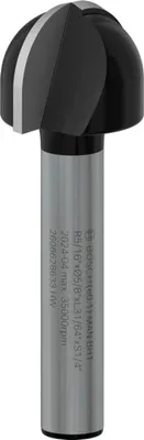 Produktbild von PRO Hohlkehlfräser, R 5/16", Schaft 1/4"