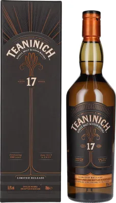 Image de Teaninich 17 Years Old Single Malt Scotch Whisky Limited Release 2017 55,9% Vol. 0,7l en boîte cadeau