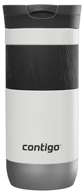 Produktbild von ContiGo! Byron 2.0 Thermobecher 470 ml Weiß, auslaufsicher SnapSeal, Edelstahl, 6h heiß/12h kalt