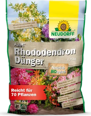 Produktbild von Neudorff  - Azet RhododendronDünger 1,75 kg reicht für 70 Pflanzen