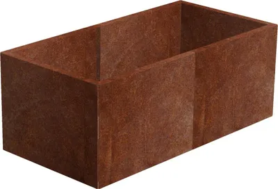 Immagine prodotto di CORGARDEN Alto Letto rialzato 69 x 136 x 52 cm, corten CORGARDEN 1010
