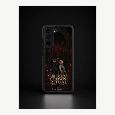 Productafbeelding van Samsung S21 hoesje, telefoonhoesje, beschermhoesje, case met bloedkroonmotief – LUNØIR ©