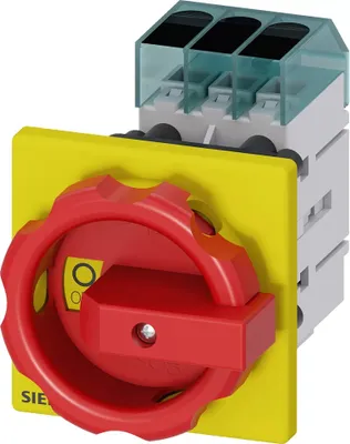 Immagine prodotto di Interruttore di manovra-sezionatore Siemens 3LD3, Iu 25 A interruttore generale tripolare 3LD31540TK53