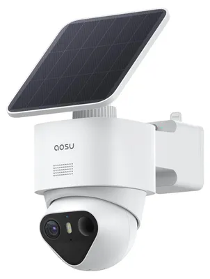 Productafbeelding van Beveiligingscamera Buiten - 4K 8MP UHD - 3W Zonne-energie en Wifi - Kogelcamera met TrueColor Nachtzicht