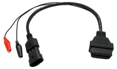 Image de Câble OBD de 30 cm, connecteur OBD 2 à 3 broches pour FIAT