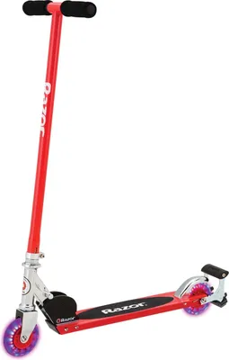 Produktbild von Razor S Spark Kick Scooter für Kinder ab 8 Jahren, Klappbarer Rahmen, Rot
