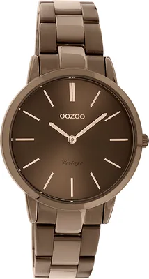 Produktbild von Oozoo Damen Edelstahlarmband Uhr Vintage blau C20102 Analog Quarzuhr UOC20109