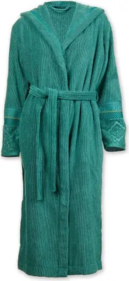 Produktbild von Pip Studio Soft Zellige Bademantel Grün Green XS