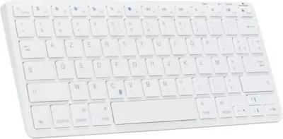 Image de Clavier Sans Fil BLUESTORK MINI MAC R, Compact, Rechargeable, Blanc, Mac OS