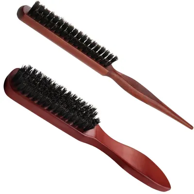 Immagine prodotto di Spazzola in setola di cinghiale Spazzole con setole naturali per lo styling di capelli e barba
