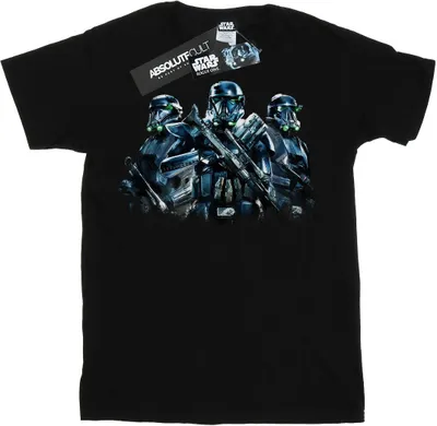 Produktbild von Star Wars - "Rogue One Death Trooper Squadron" T-Shirt für Herren BI45631 (XL) (Schwarz)