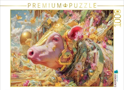 Produktbild von CALVENDO Puzzle Paradies für Tiere | 1000 Teile Lege-Größe 64x48cm Foto-Puzzle für glückliche Stunden