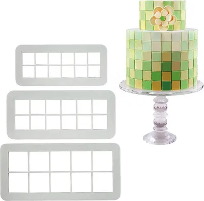 Immagine prodotto di Taglierina per pasta di zucchero Stampi QUADRATIC