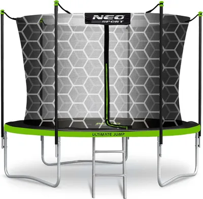 Produktbild von Neo-Sport Gartentrampolin 183 cm (6 Fuß) mit Innennetz und Leiter