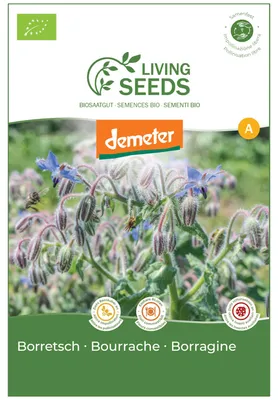 Produktbild von Borretsch 5.1g Saatgut von Living Seeds