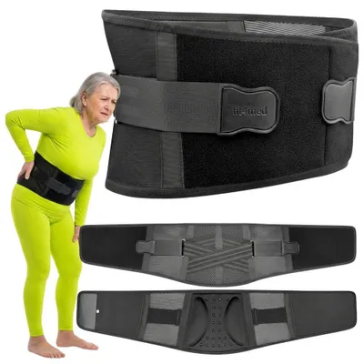 Immagine prodotto di FIT4MED | Fascia ortopedica di sostegno per la zona lombare e sacroiliaca L/XL 96–121 cm